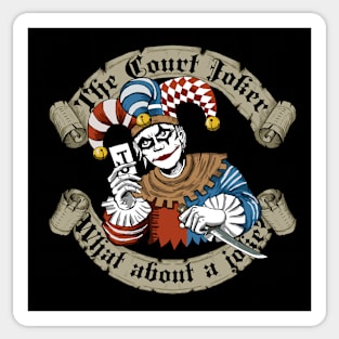 The Court Joker Sticker